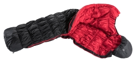 Спальник Deuter Exosphere 0° левый Black/Fire в аренду