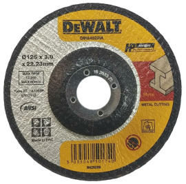Круг отрезной по металлу HP 125x3x22.2 мм Dewalt в аренду