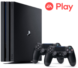 Игровая консоль Sony Playstation 4 Pro + подписка EA play в аренду